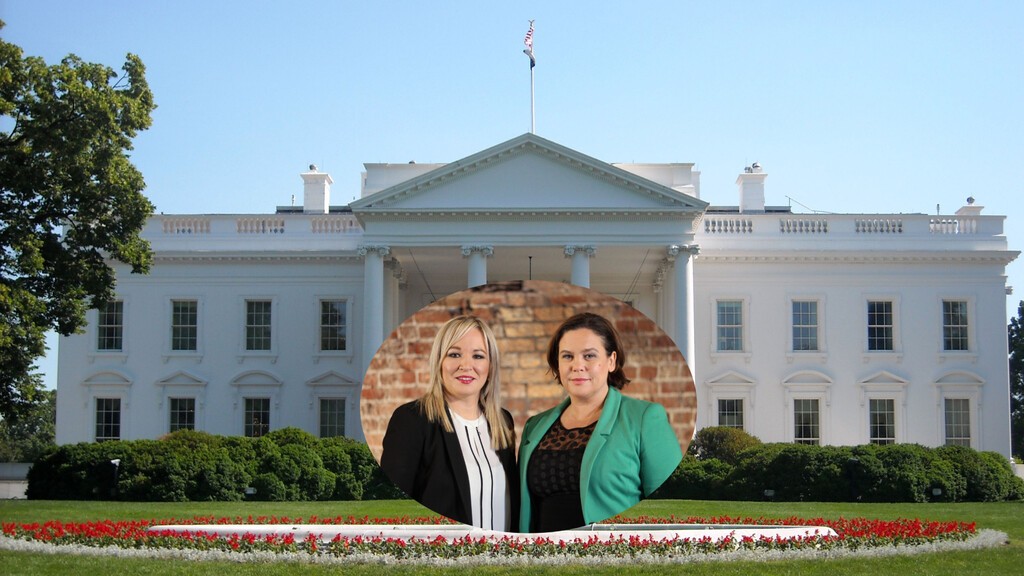 Cén fáth nach rachaidh Michelle O’Neill agus McDonald go Washington Lá Fhéile Pádraig?