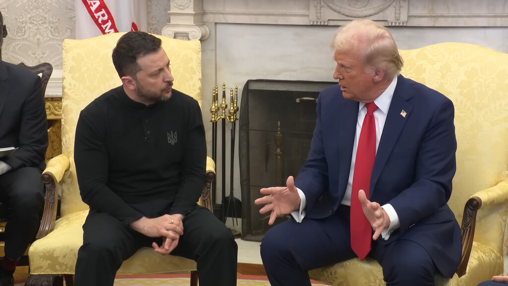  Trump agus Zelenskyy, an cairde iad arís?