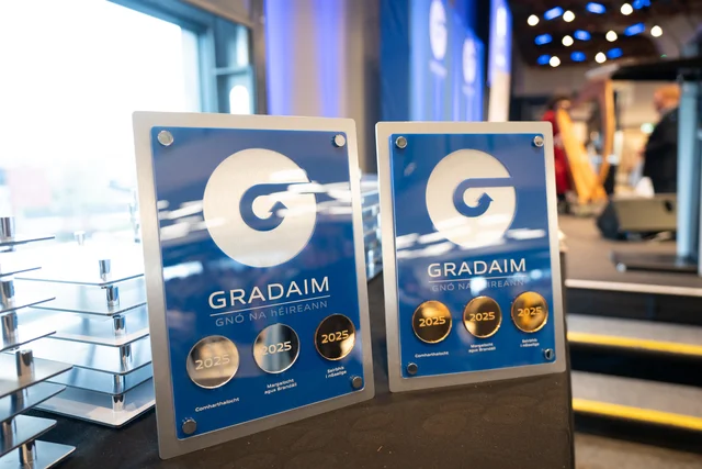 Aitheantas GRADAIM Gnó na hÉireann ag 160 Gnólacht, an líon is Mó Riamh!