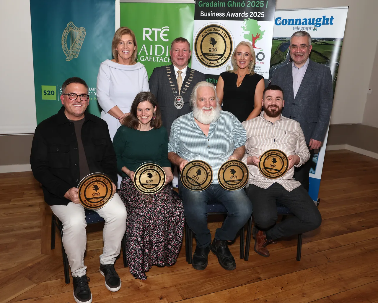 Buaiteoirí Ghradaim Ghnó Mhaigh Eo fógartha i gCaisleán an Bharraigh