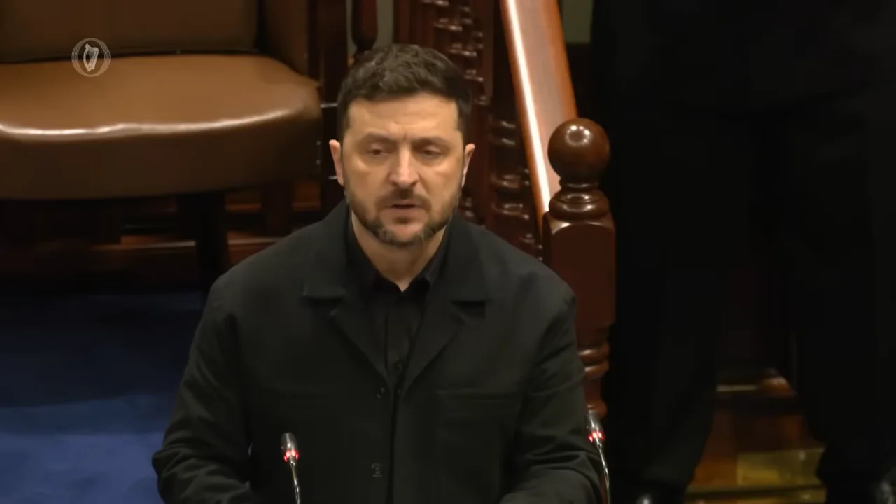 Cuairt stáit Zelenskyy go hÉirinn