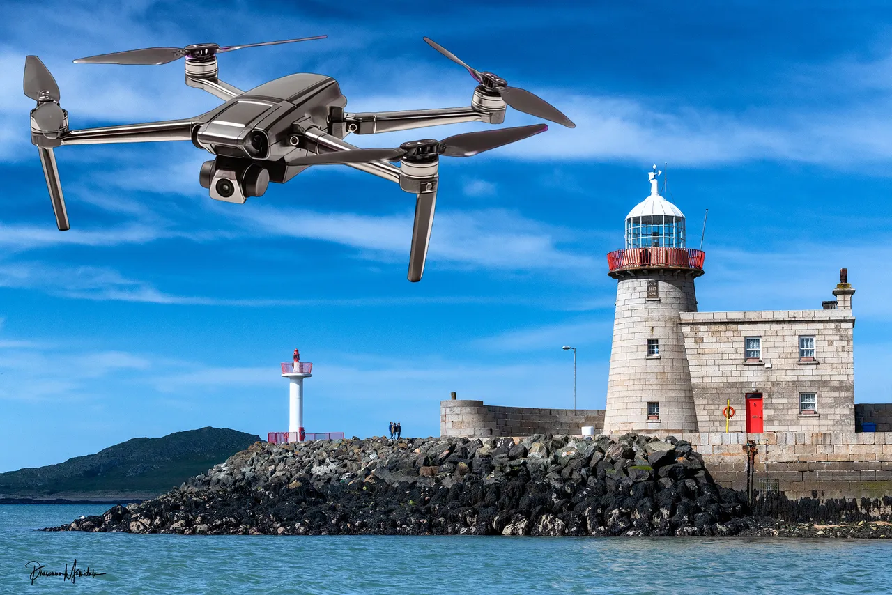 Fianaise gann maidir le scéal na ndrón ar chósta na hÉireann