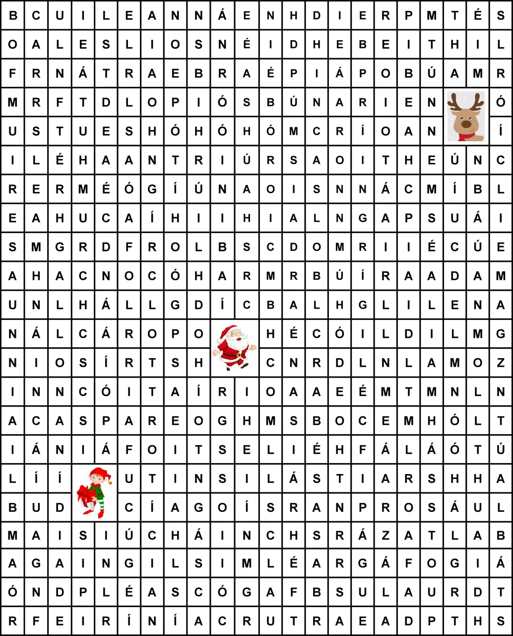 Puzal Cuardaigh Focal 3 – An Nollaig