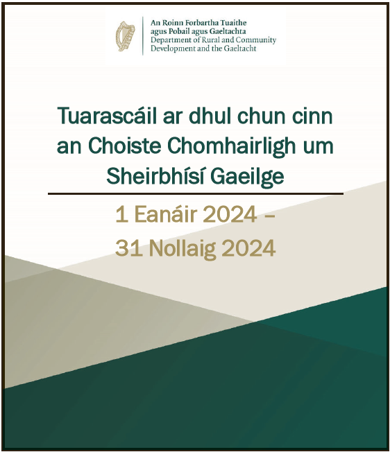Plean náisiúnta ag díriú ar réabhlóid i seirbhísí poiblí Gaeilge