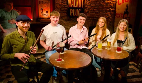 Ar an teilifís