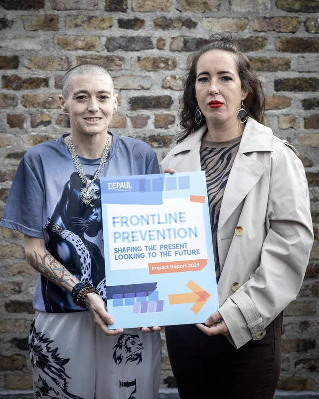 Éileamh méadaithe ar sheirbhísí do dhaoine gan dídean, a deir Depaul