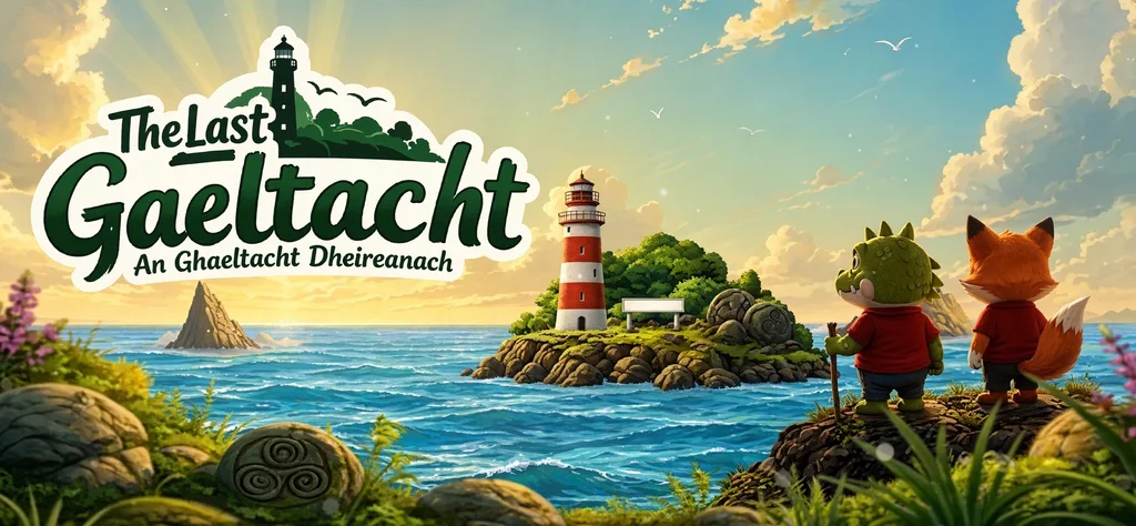 Cluiche eachtraíochta Gaeilge chun an teanga a shábháil