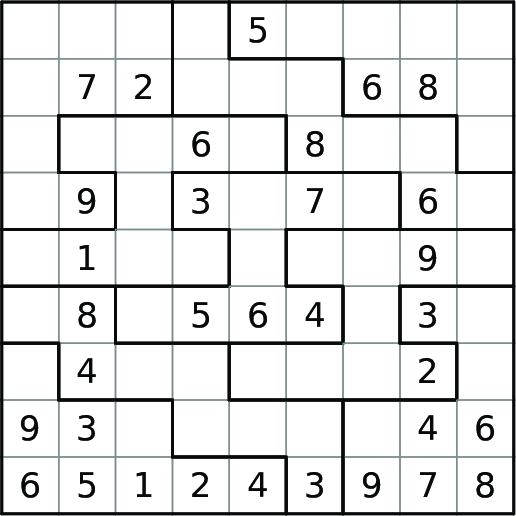 Sudoku #96